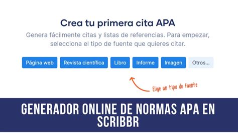 ficha apa generador|Formato APA con el Generador APA de Scribbr